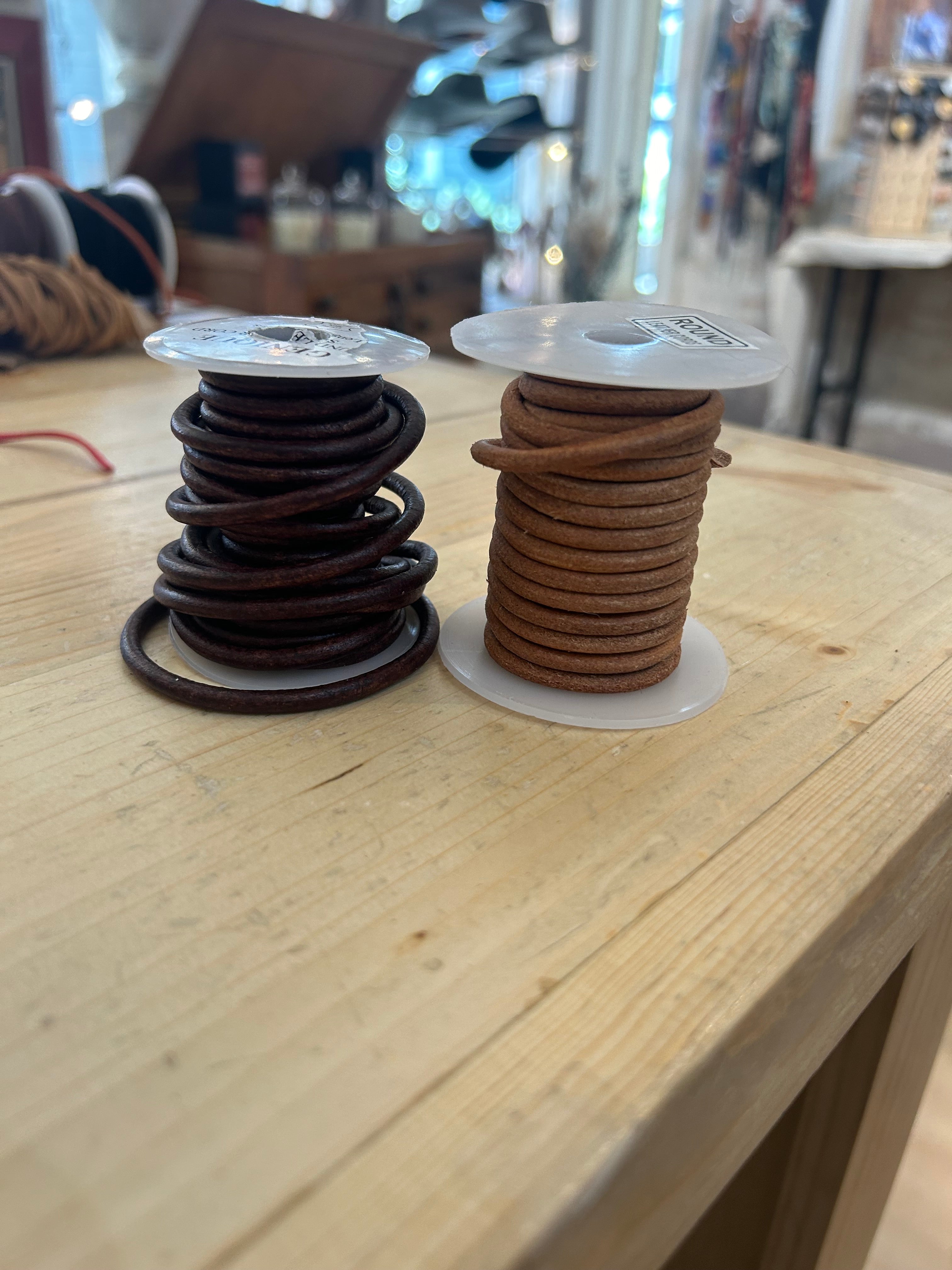 round leather cord